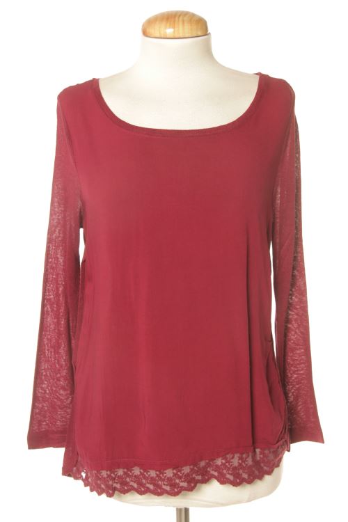 Blusa de manga larga