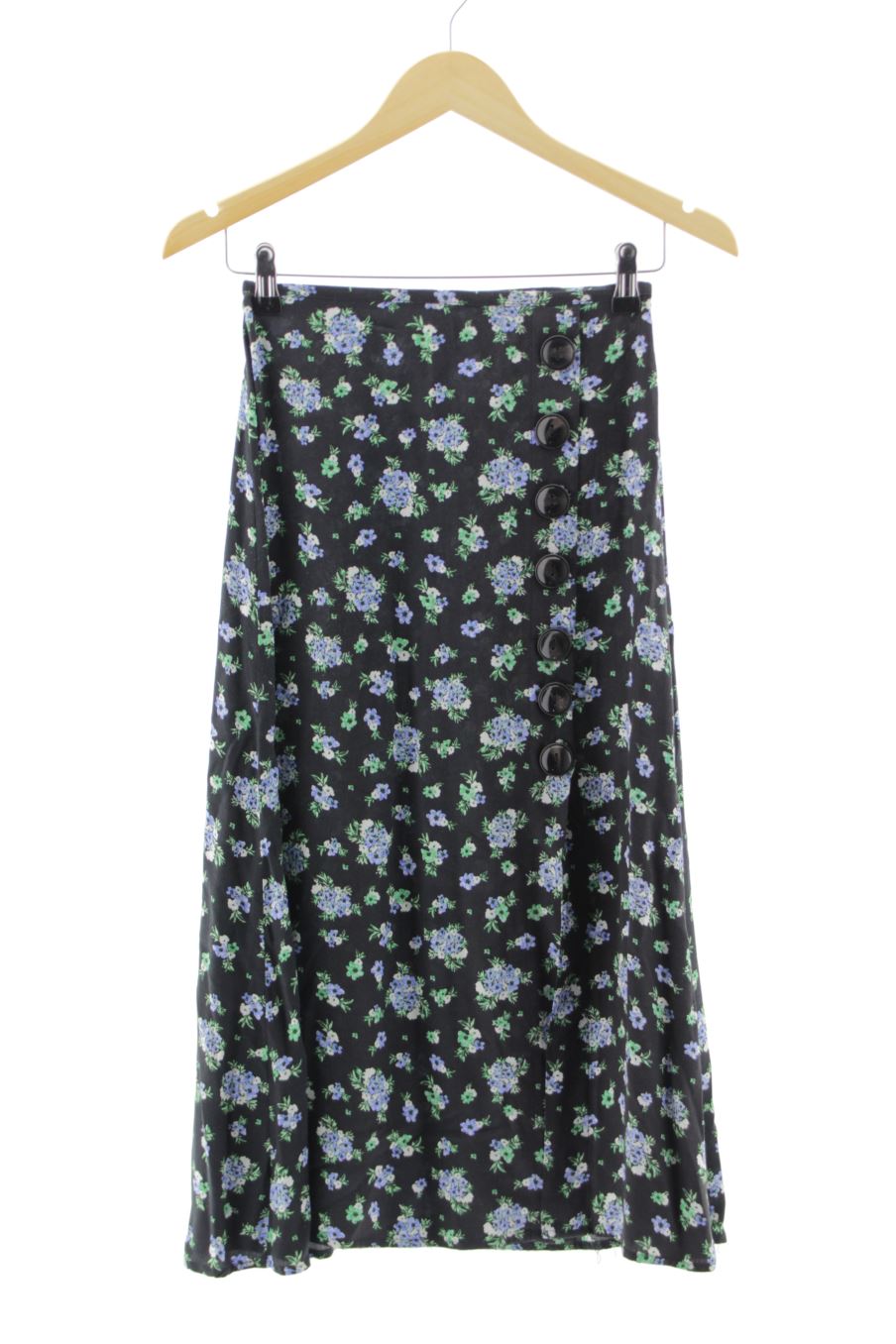 Jupe Stradivarius de la taille 34, de couleur fleurs
