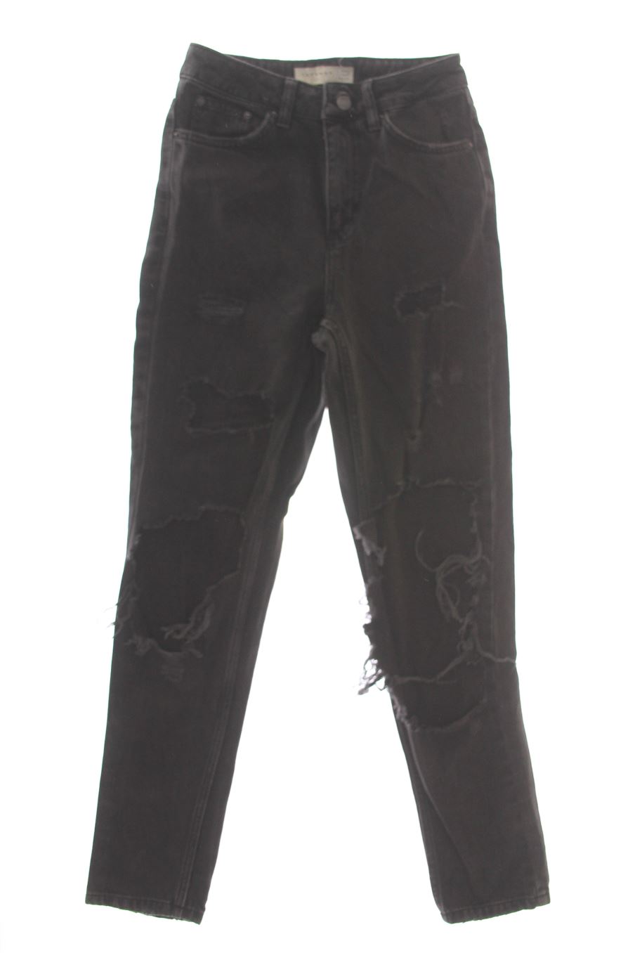 Jeans Topshop de la taille 34, de couleur noir de denim