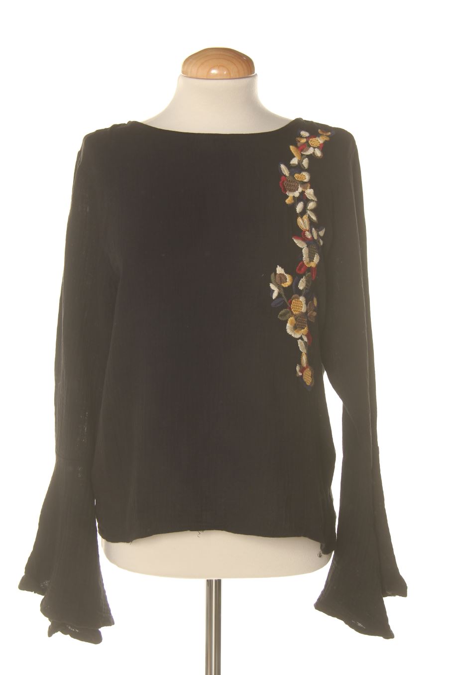 Blouse à manches longues My star de la taille S, de couleur fleurs