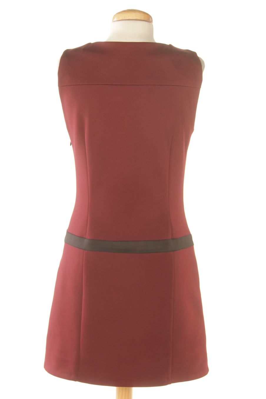 Robe casual Fórmula Joven de la taille 38, de couleur bordeaux