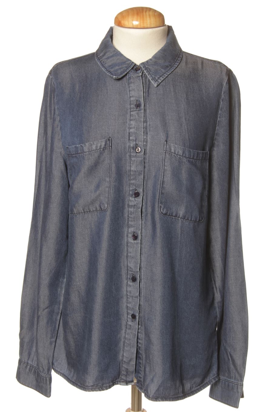 Camisa de Vila de la talla S, de color azul