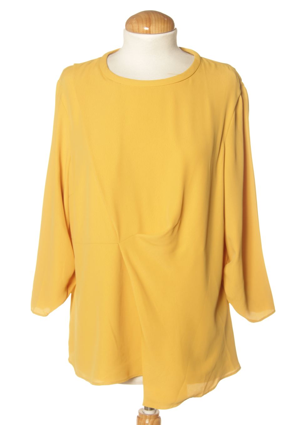 Blouse à manches longues Merletti de la taille 42, de couleur jaune