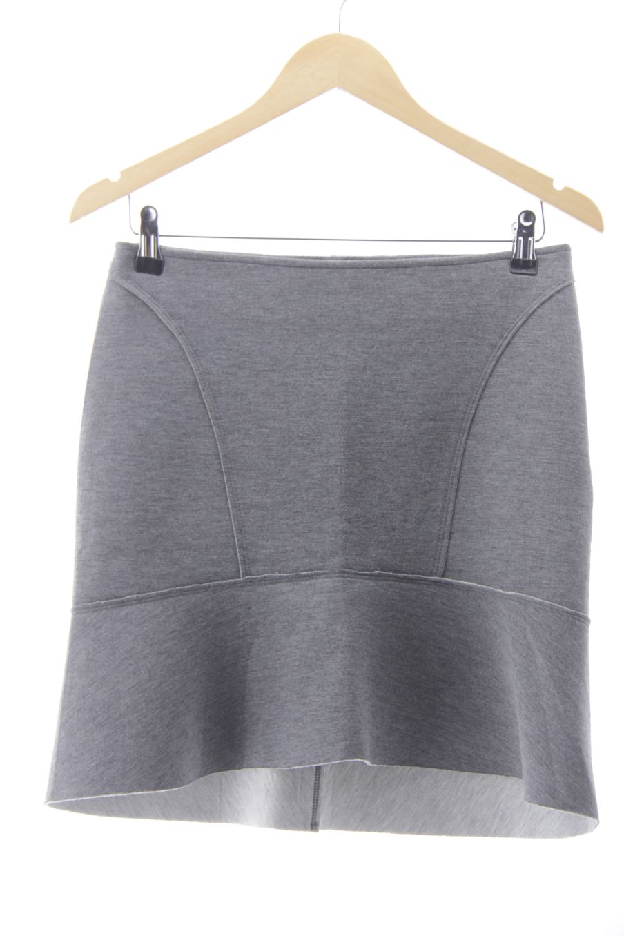 Jupe U (by Adolfo Dominguez) de la taille 38, de couleur gris