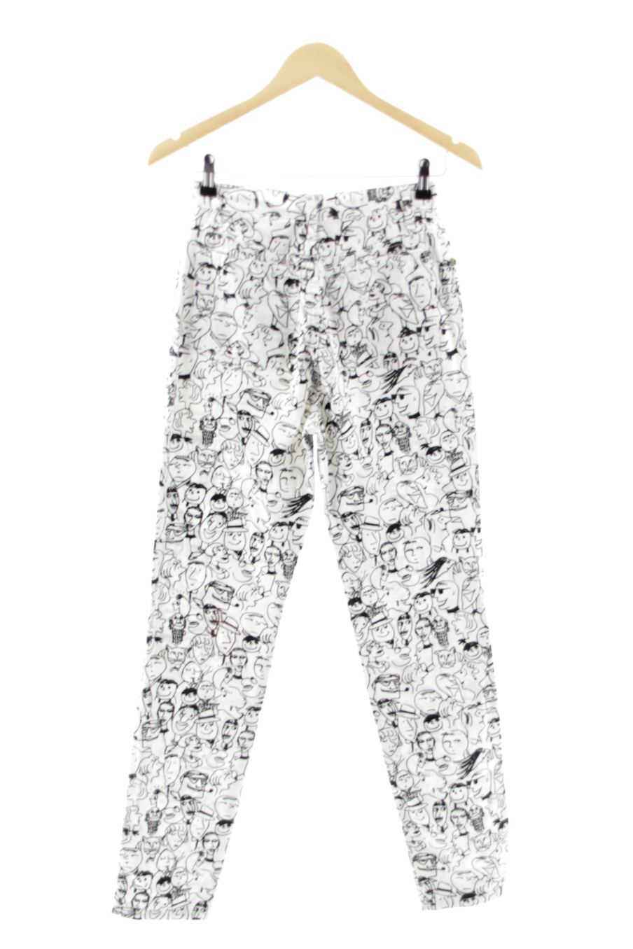 Vaqueros de Moschino Jeans de la talla 38, de color estampado de ropa vaquera