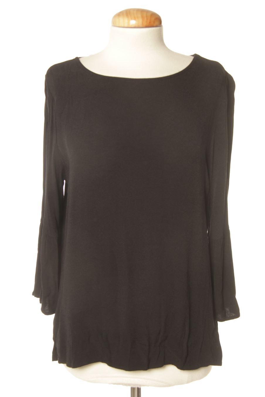 Langärmelige Bluse von Street one Größe 36, Farbe Schwarz, für