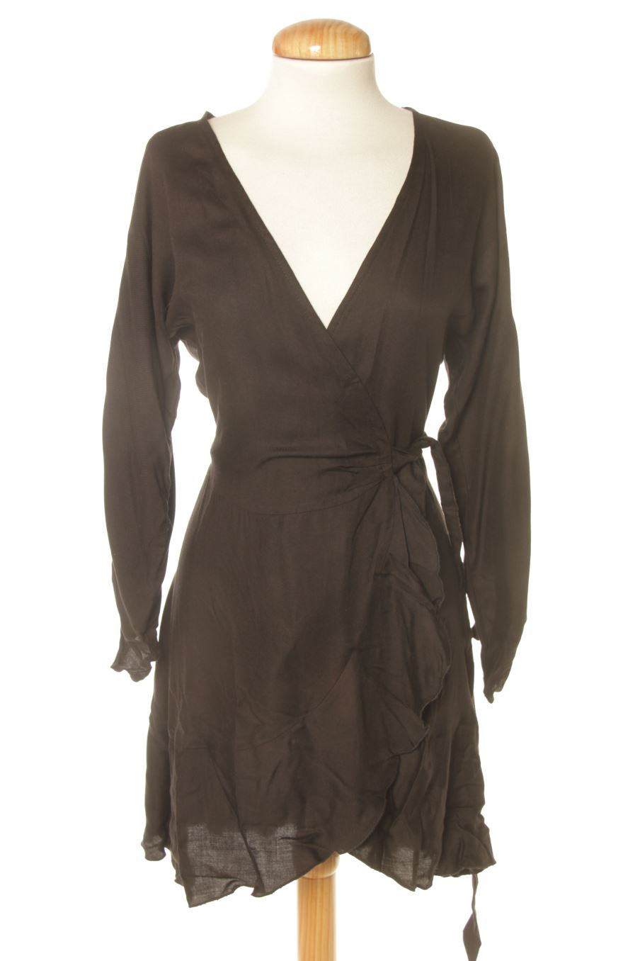Robe casual moutt de la taille XXS, de couleur noir