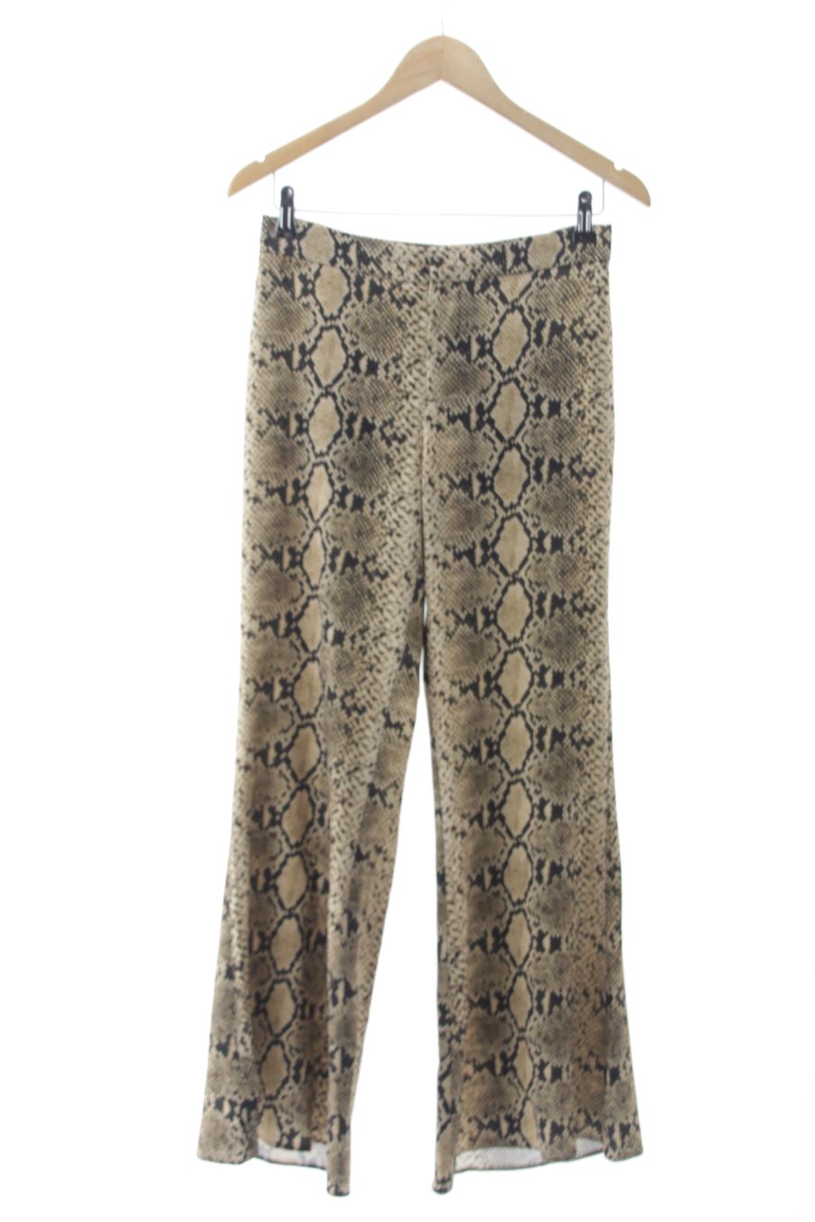 Pantalon Zara de la taille S, de couleur animal print