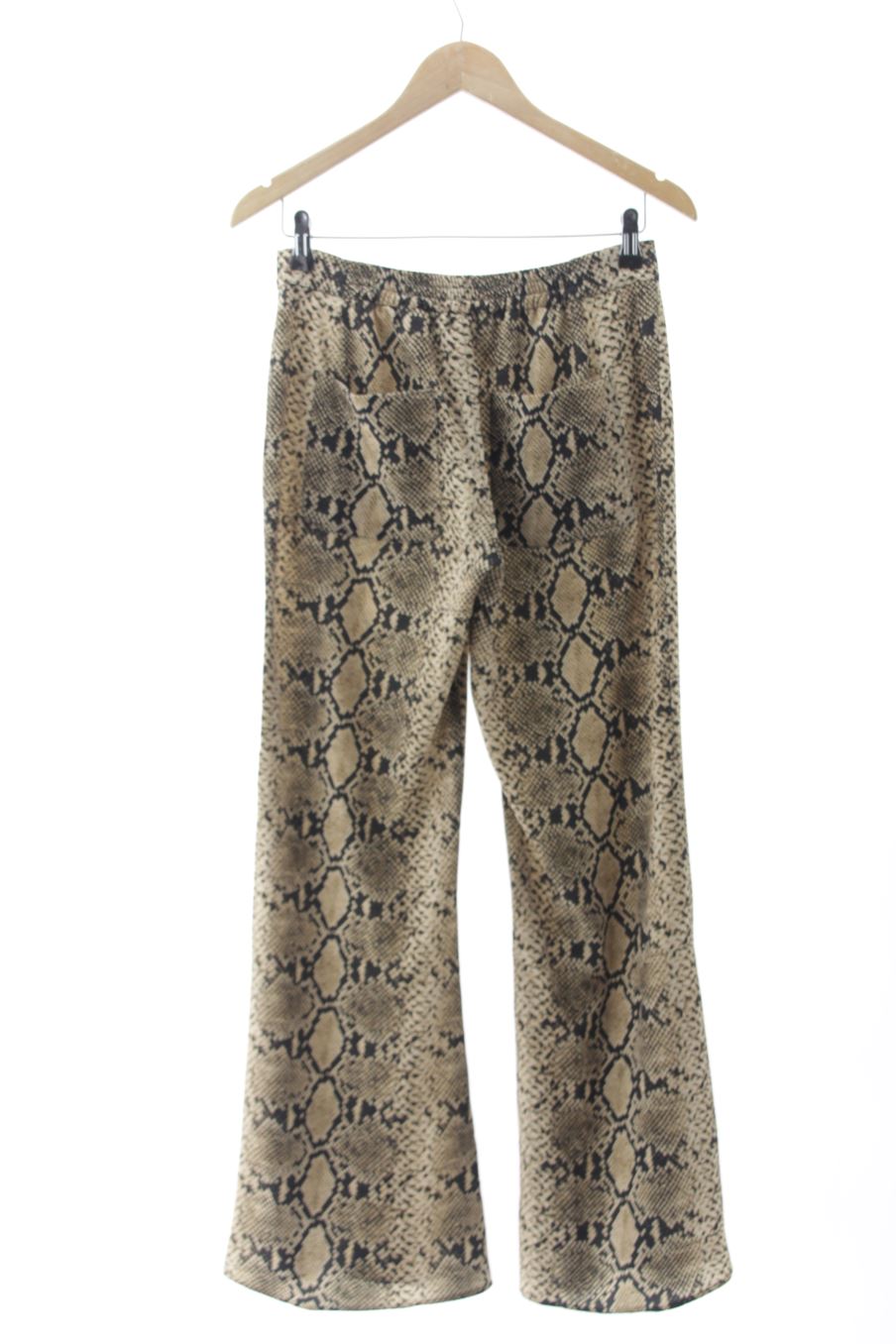 Pantalon Zara de la taille S, de couleur animal print