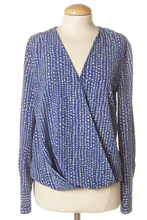 Blusa a maniche lunghe