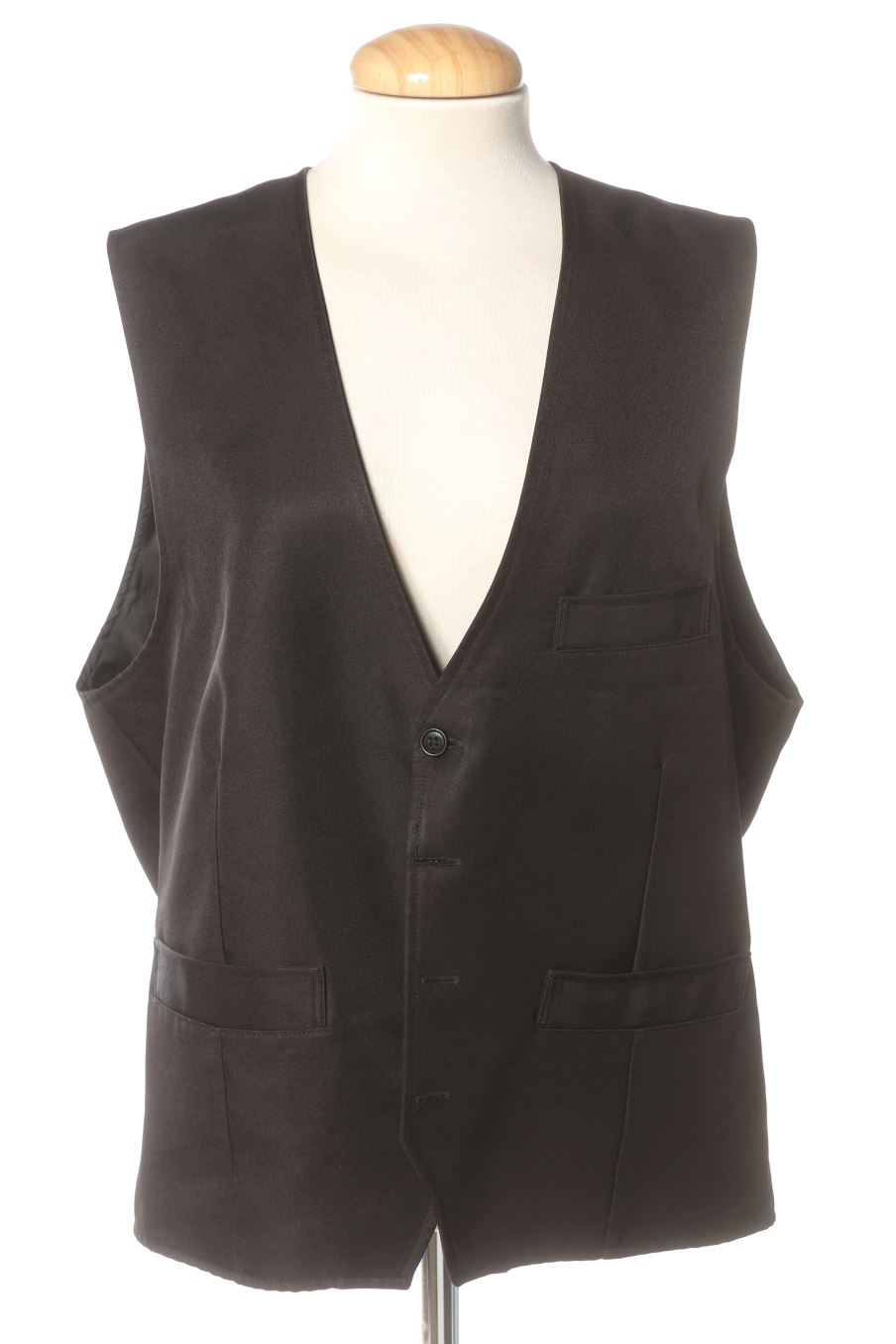 Gilet di stoffa de PERCENTIL de la talla XL, de color nero