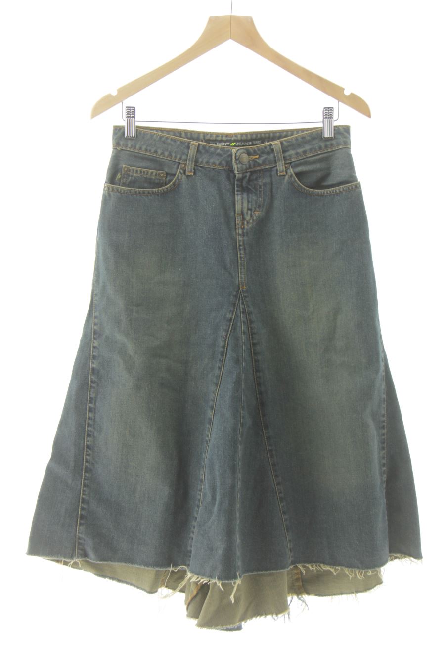 Jupe DKNY de la taille 36, de couleur bleu de denim