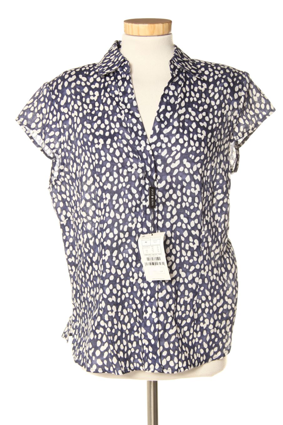 Chemise Punt roma de la taille 46, de couleur bleu marine