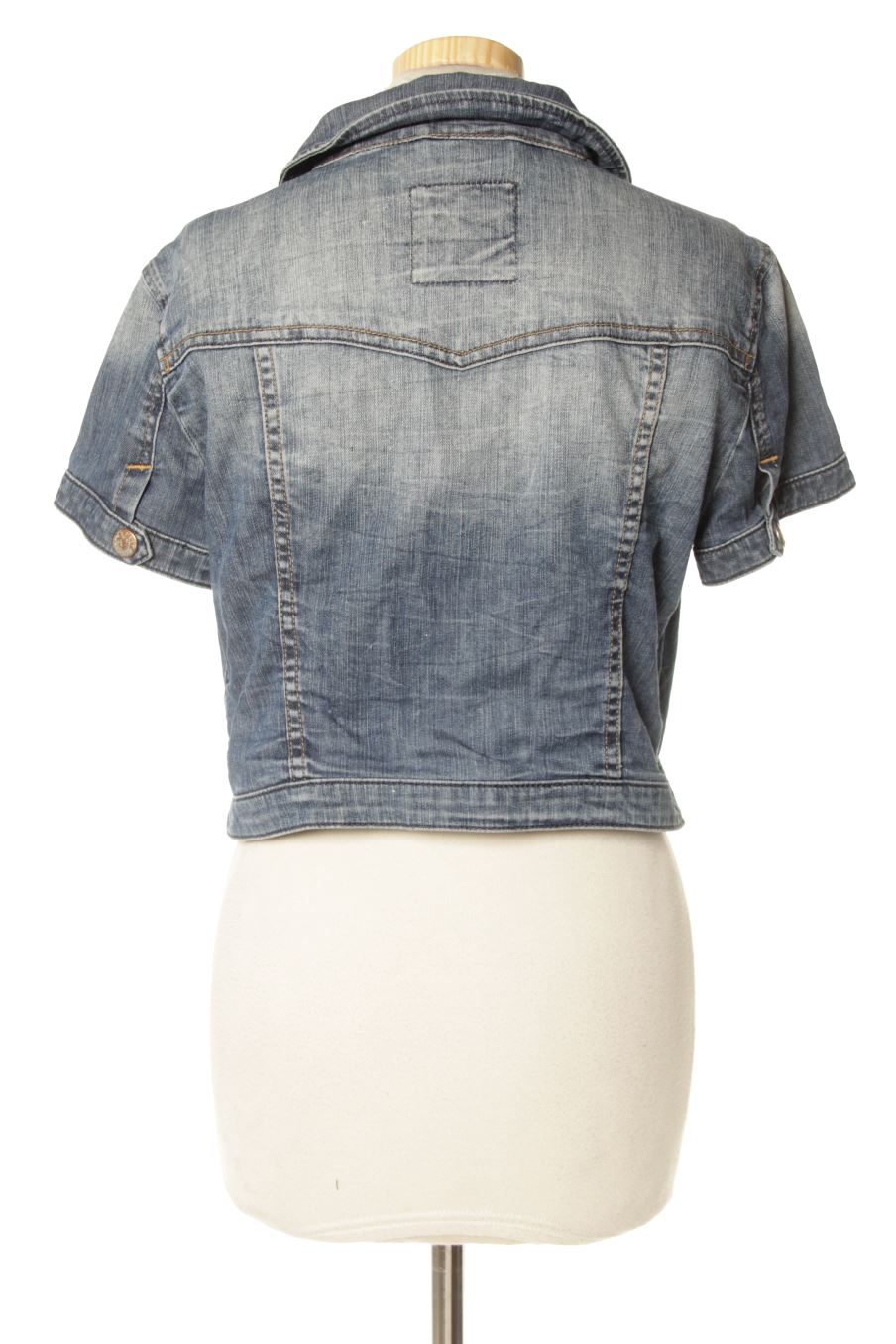 Chaqueta de Esprit Organic de la talla L, de color azul de ropa vaquera