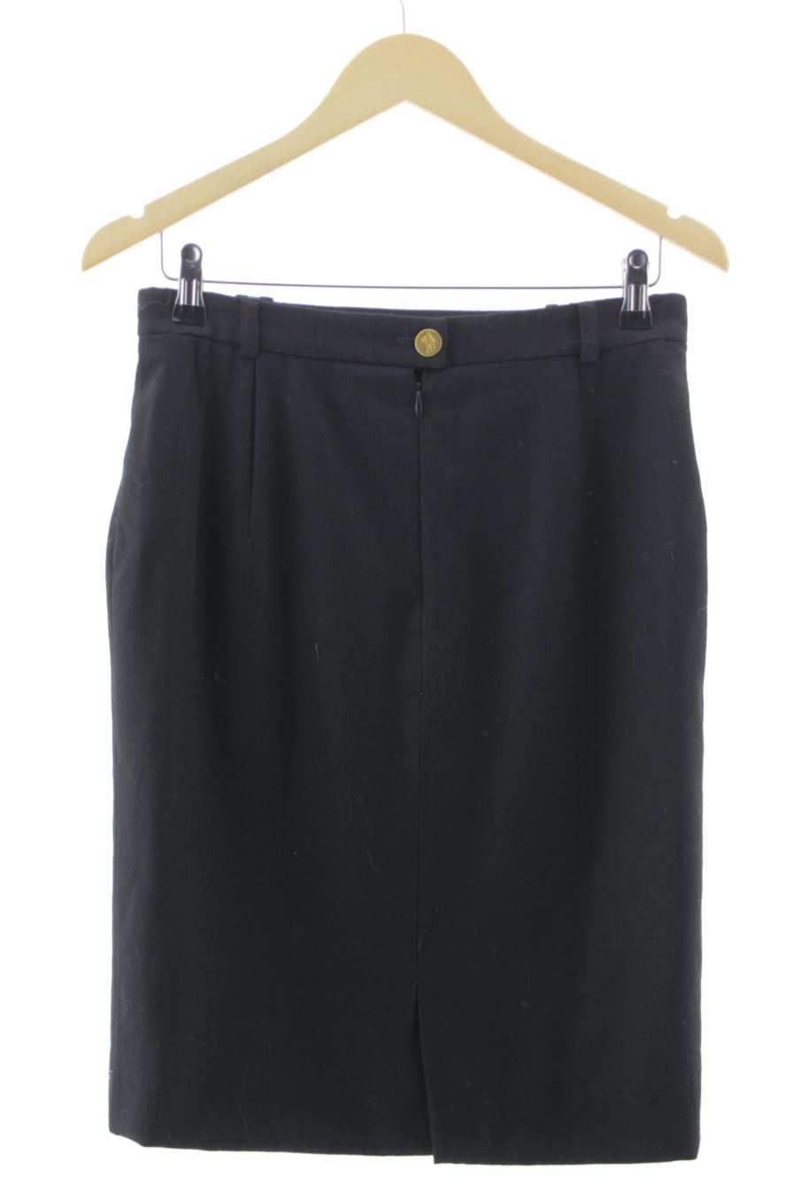 Jupe Burberry de la taille 46, de couleur noir