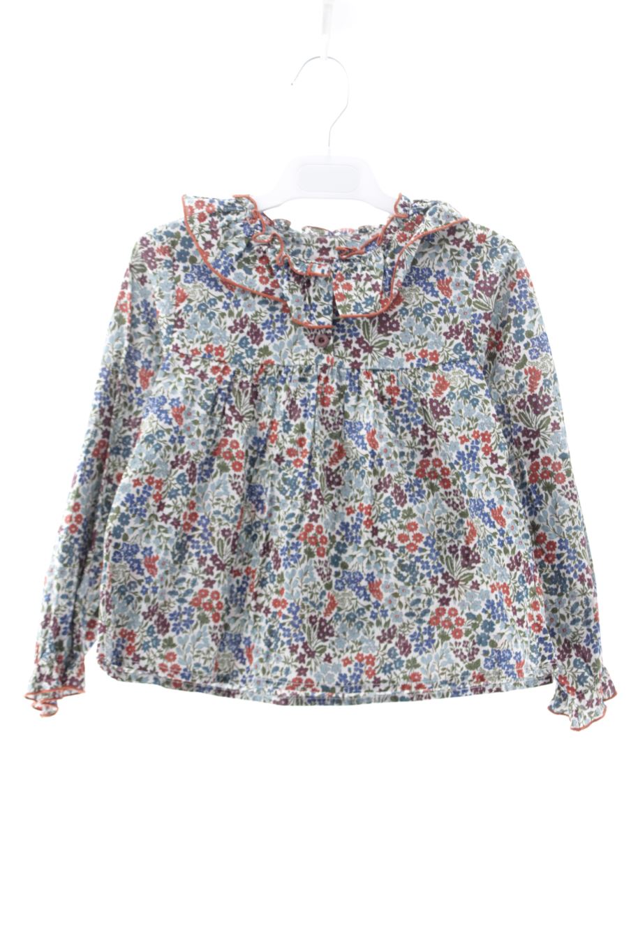Blusa de manga larga de César Blanco de la talla 6 años de segunda mano