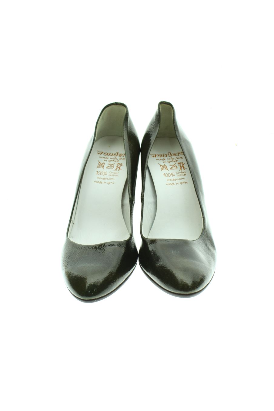 Zapatos de tacon de Wonders de la talla 40, de color negro de