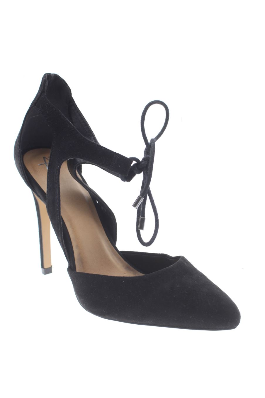 Sandalias tacon de ANNA FIELD de la talla 37, de color negro de