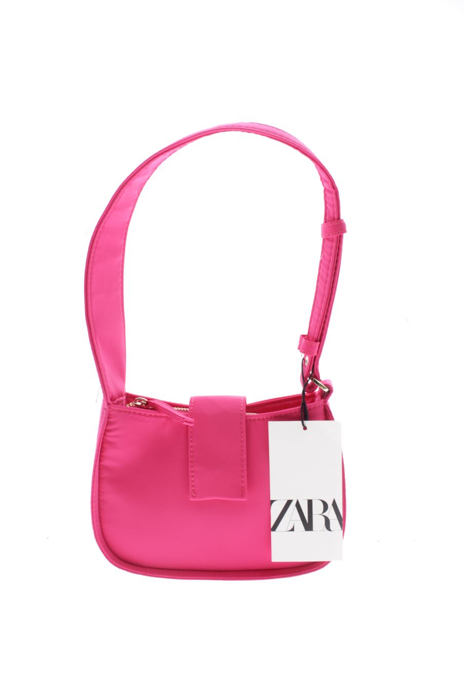 Bolso de Hombro Rosa de Zara
