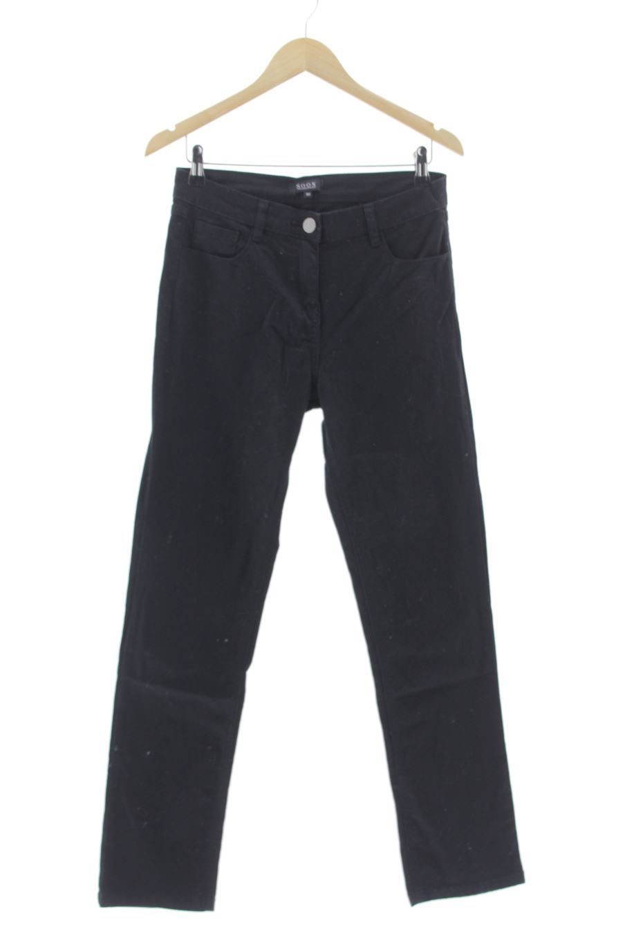 Jeans Soon de la taille 38, de couleur noir de denim