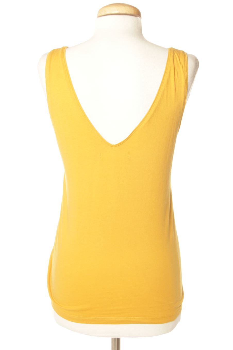 Camiseta sin mangas de Women'secret de la talla S, de color amarillo