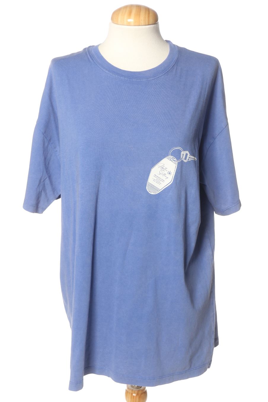 Camiseta de Pull & Bear de la talla M, de color azul