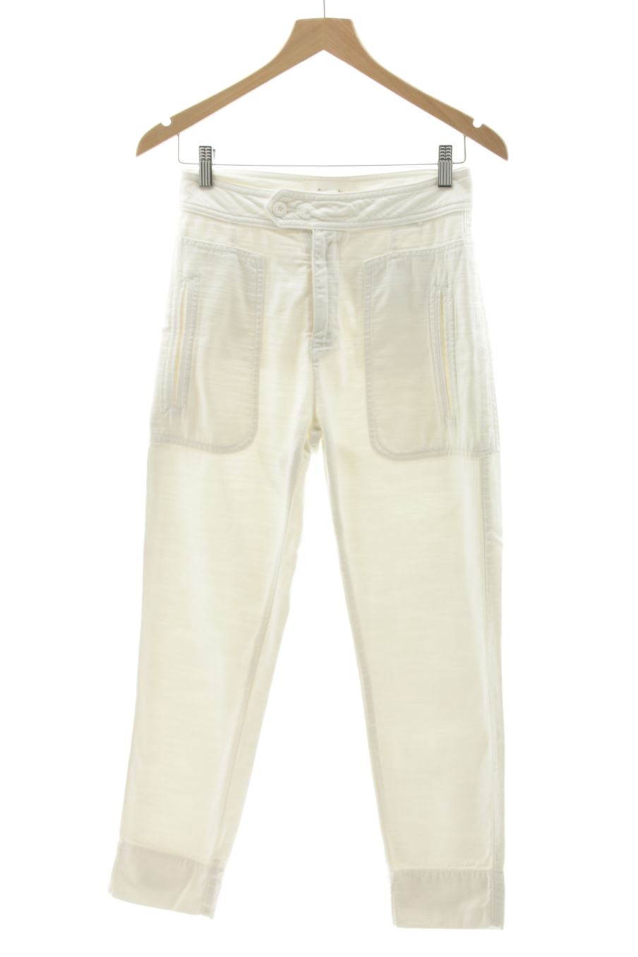 Jeans Acquaverde de la taille 34, de couleur blanc de denim
