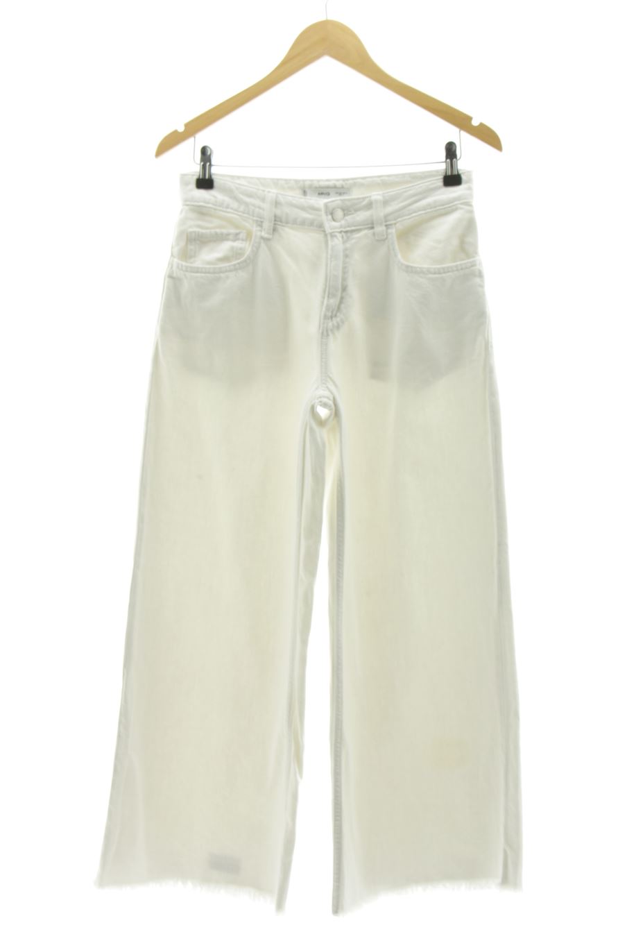 Jeans Mango de la taille 34, de couleur blanc de denim