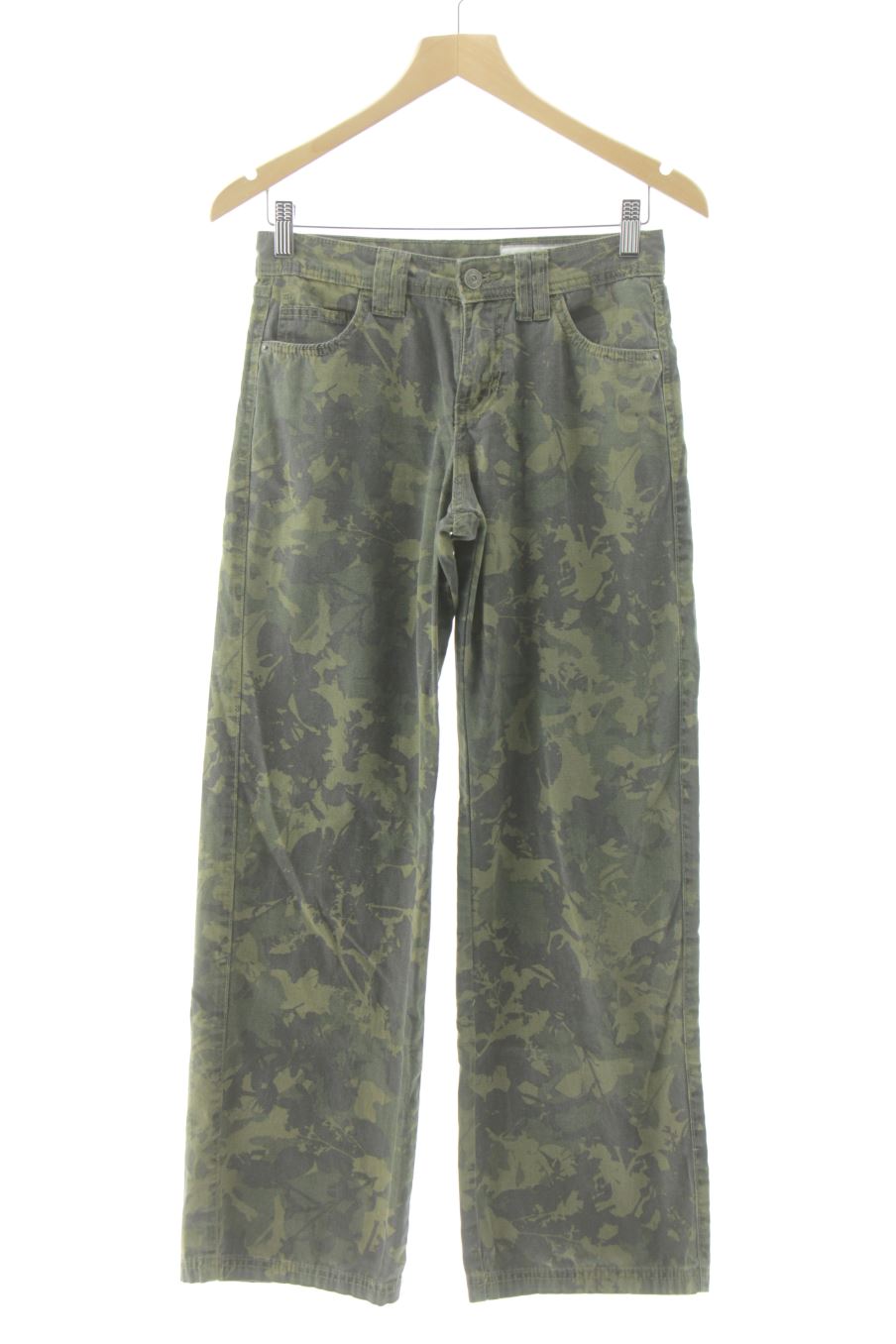 Jeans Bershka de la taille XS, de couleur vert
