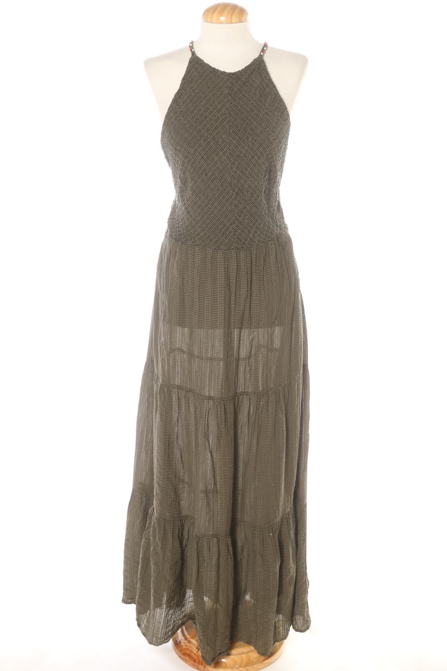 Einfaches Kleid von Zara Größe L, Farbe Grün, für