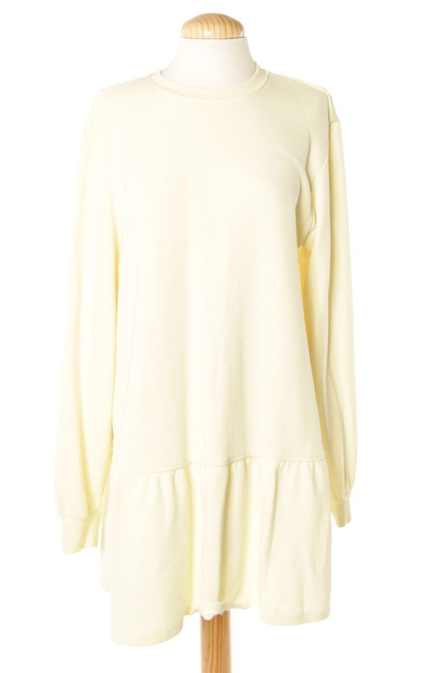 Robe casual H&M de la taille S, de couleur jaune