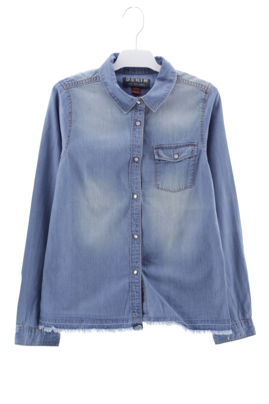 Chemise manches longues BROTES de la taille 11 ans de denim de seconde main