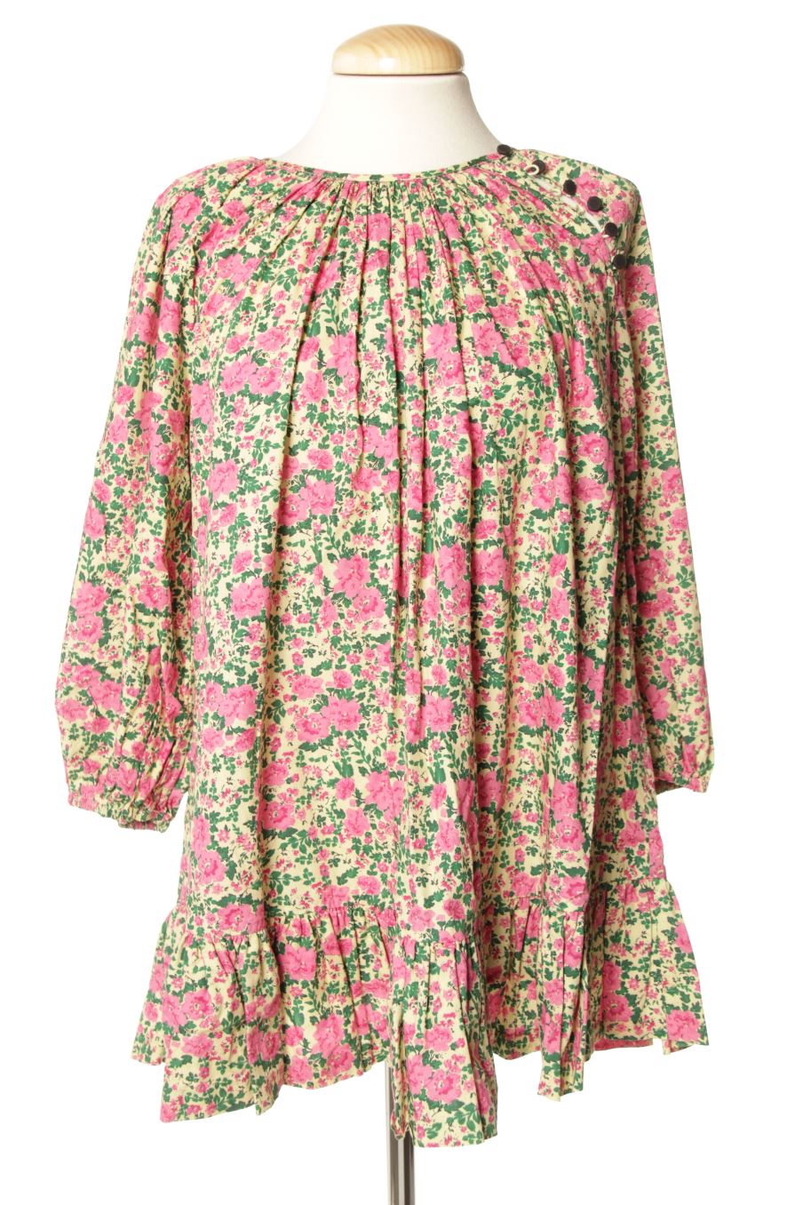 Robe casual Zara de la taille XS, de couleur fleurs