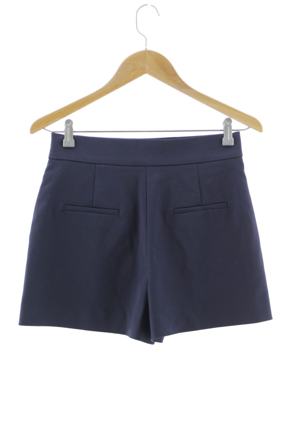 Pantalones cortos de Zara de la talla S, de color azul marino