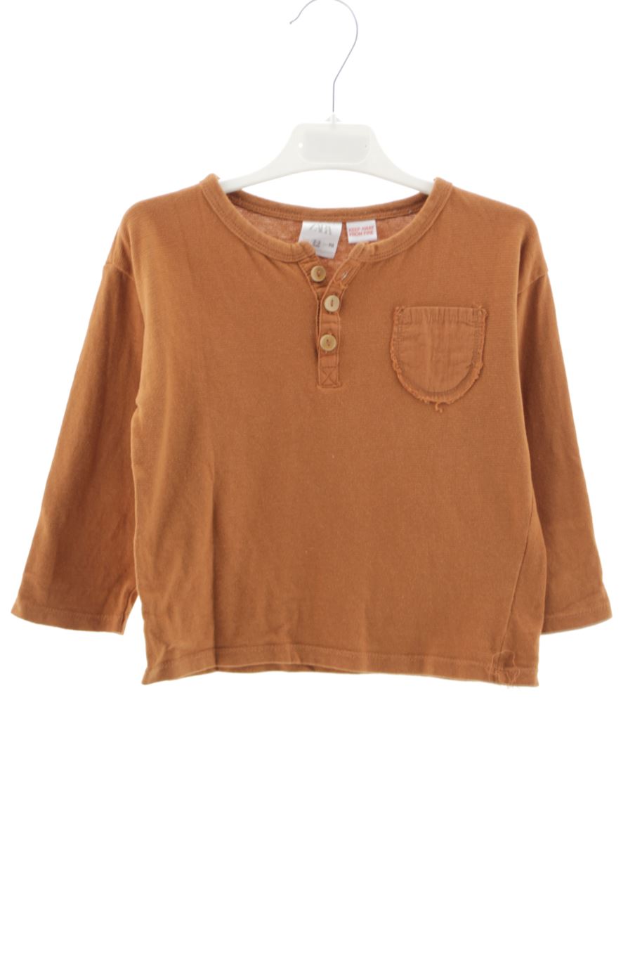 T-shirt manches longues Zara de la taille 2 ans de seconde main