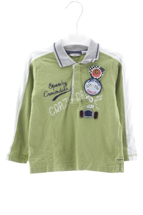 Langärmeliges Poloshirt