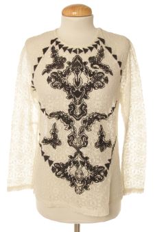 Langärmelige Bluse S Maje