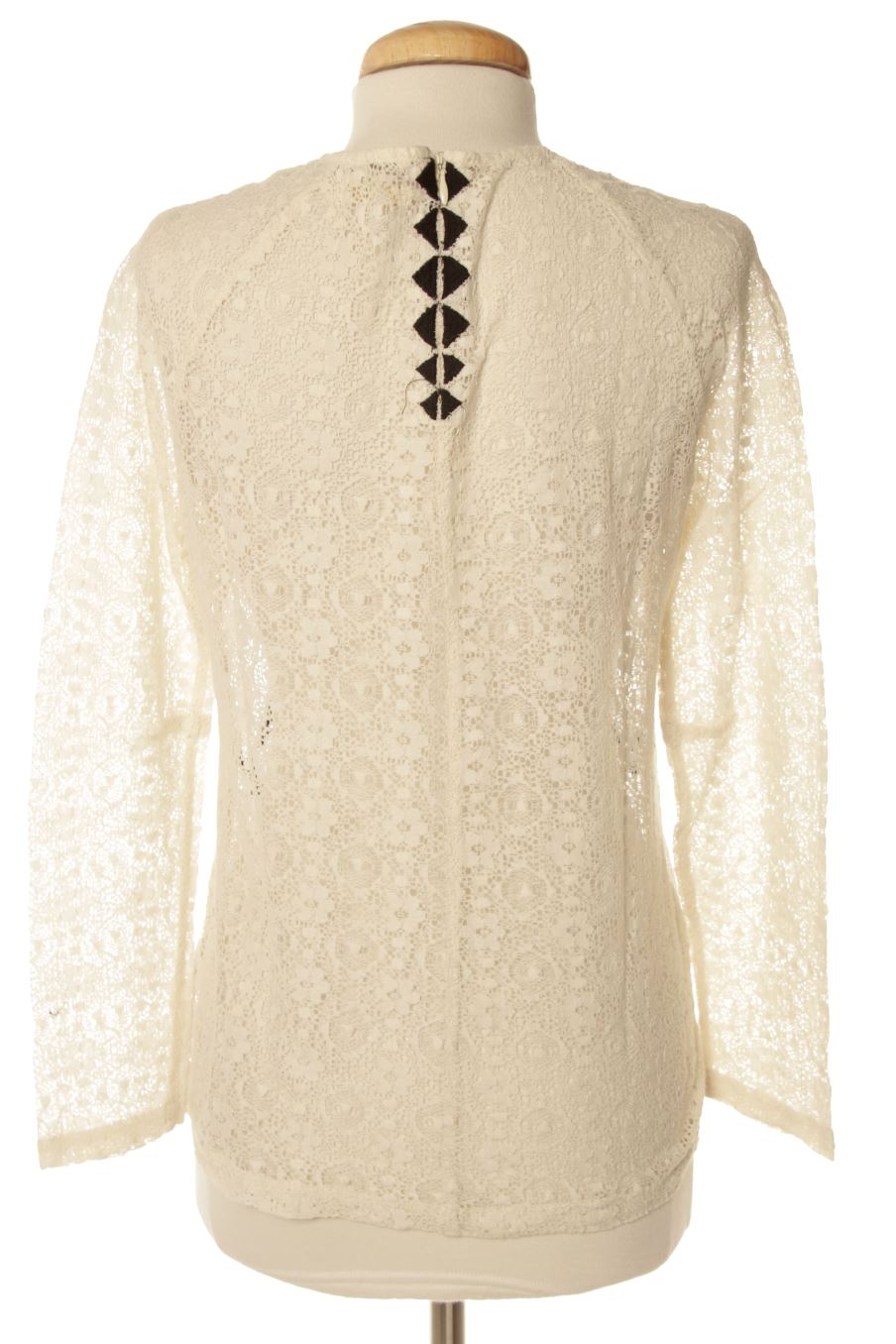 Blouse à manches longues Maje de la taille S, de couleur beige