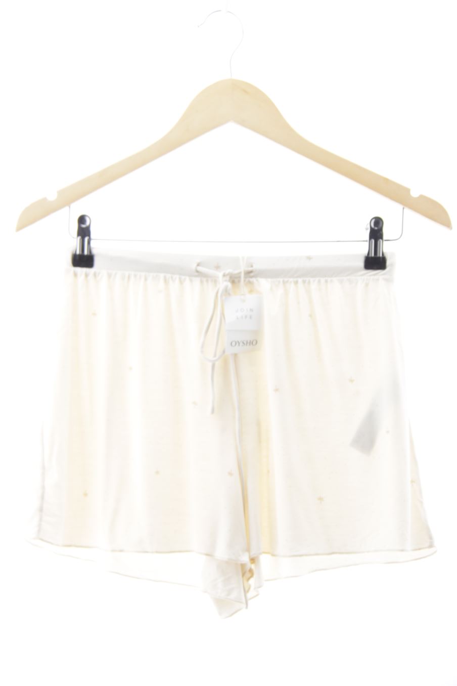 Pantalon de pijama de Oysho de la talla XS, de color beige