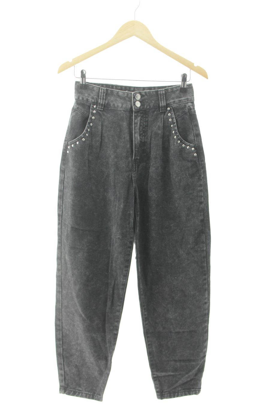 Vaquero de PERCENTIL de la talla 36, de color negro de ropa vaquera