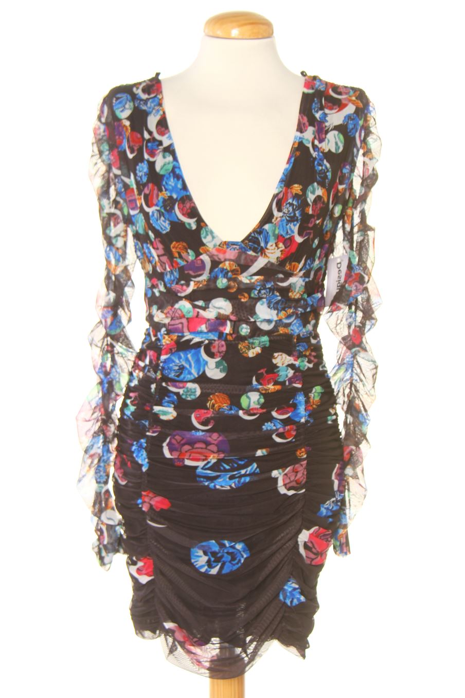Robe casual Desigual de la taille M, de couleur imprimés