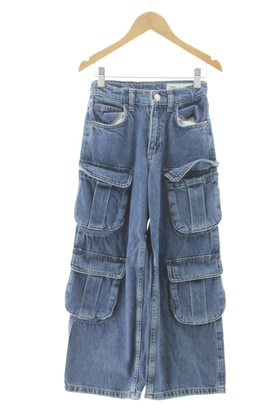 Jeans Zara de la taille 8 ans de denim de seconde main