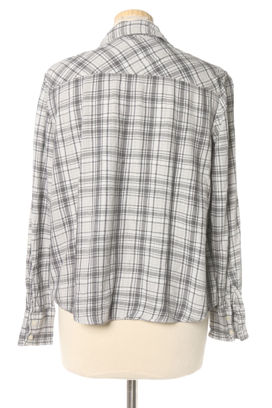 Blouse à manches longues Milano de la taille XL, de couleur carreaux