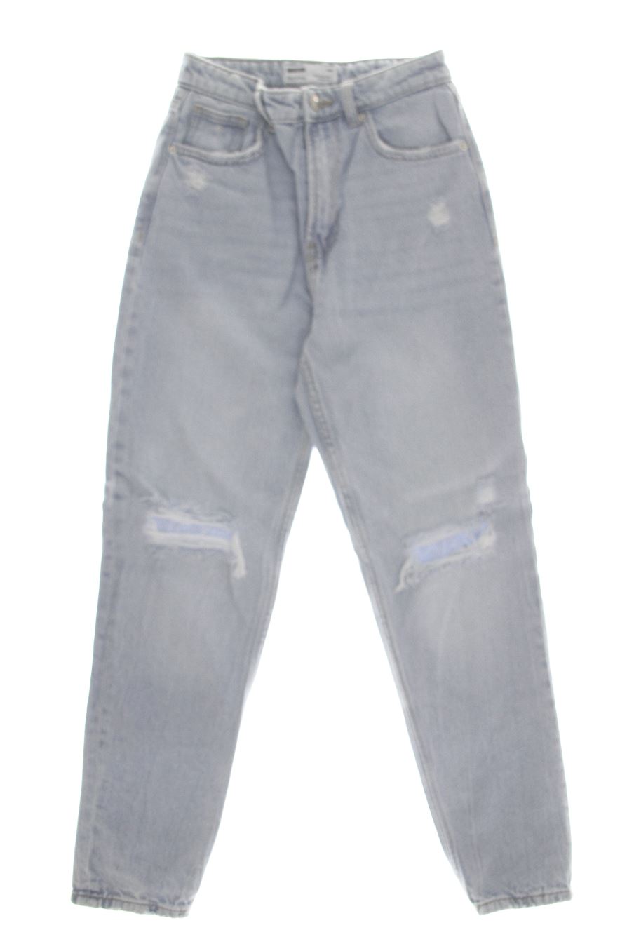Jeans Bershka de la taille 34, de couleur bleu de denim