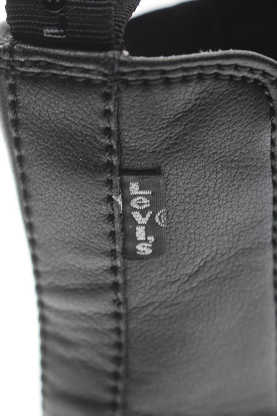 Botines de Levi's de la talla 39, de color negro de