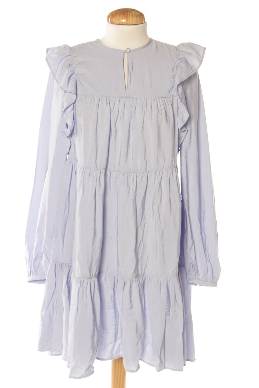 Robe casual Zara de la taille XS, de couleur bleu