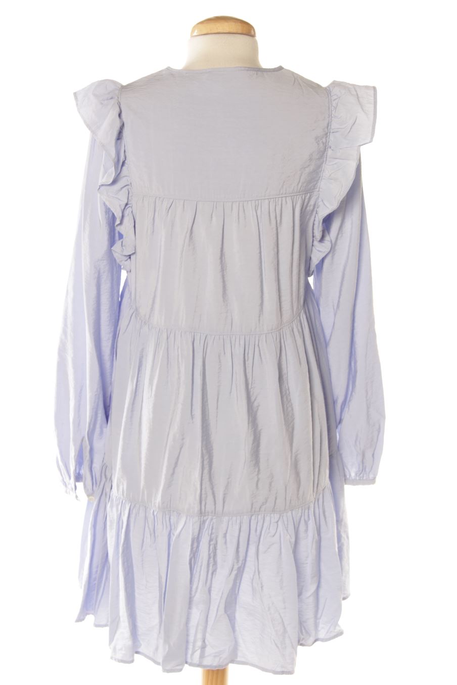 Robe casual Zara de la taille XS, de couleur bleu
