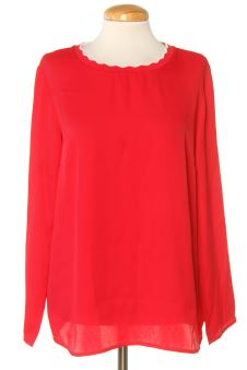 Blouse à manches longues M Cortefiel, photo 1 sur 2