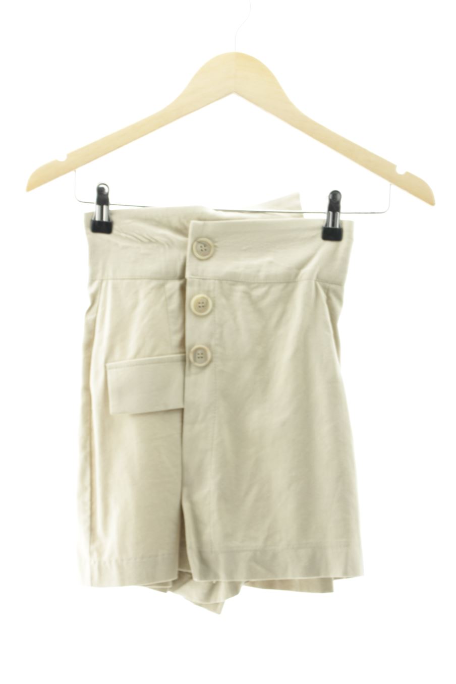 Pantaloni corti de STORETS de la talla S, de color beige