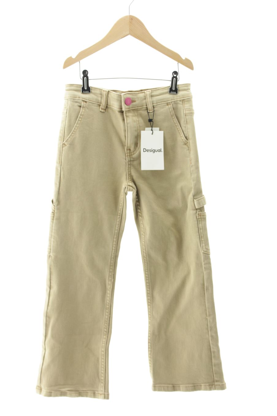 Jeans Desigual de la taille 7 ans de denim avec une étiquette